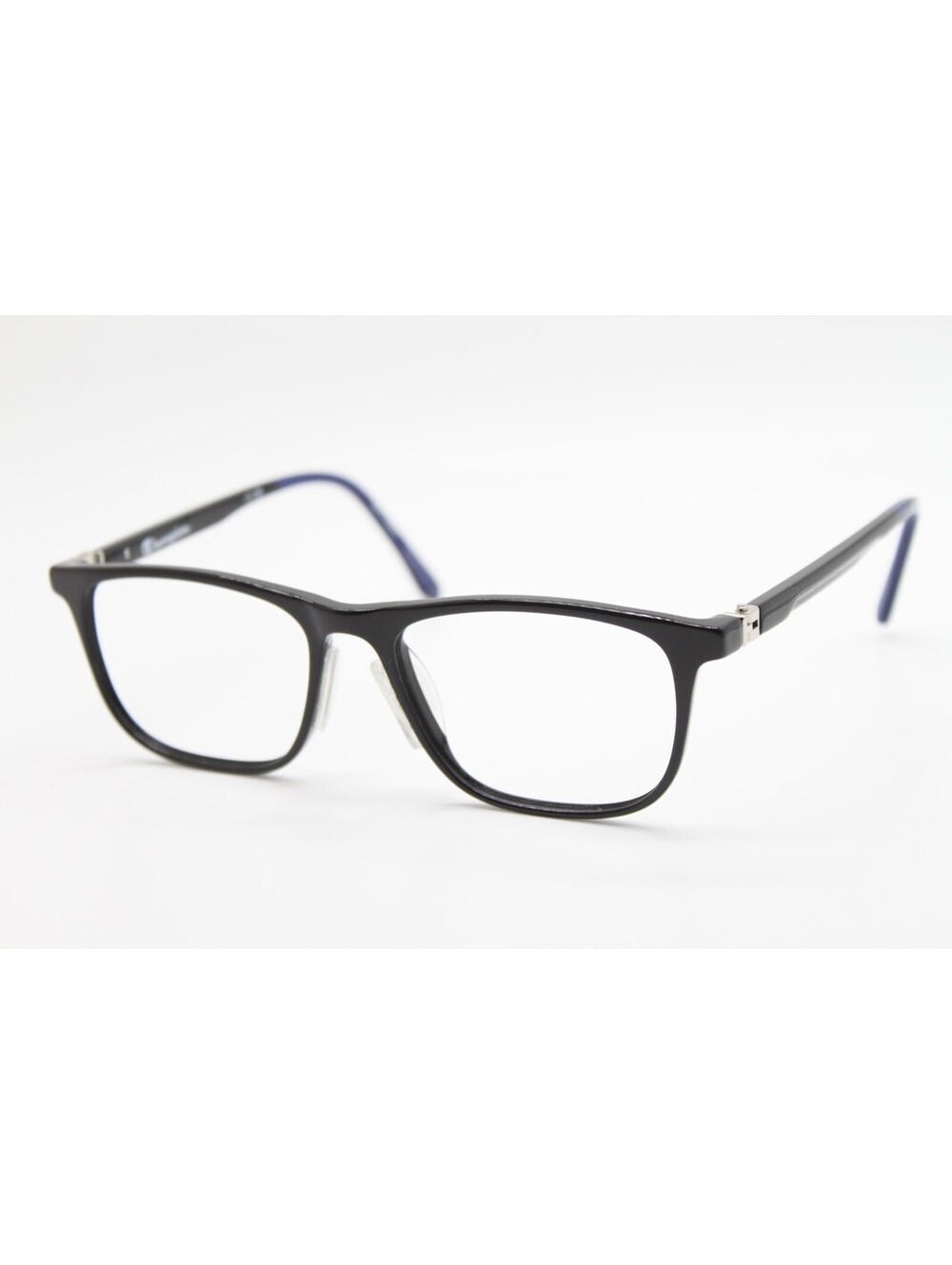 NEW CHAMPION SLAM C01 BLACK BLUE AUTHENTIC EYEGLASSES 57-18